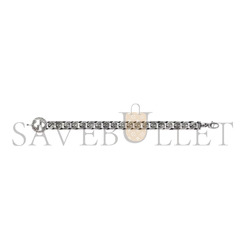 Gvc*1 interlocking chain bracelet 454285